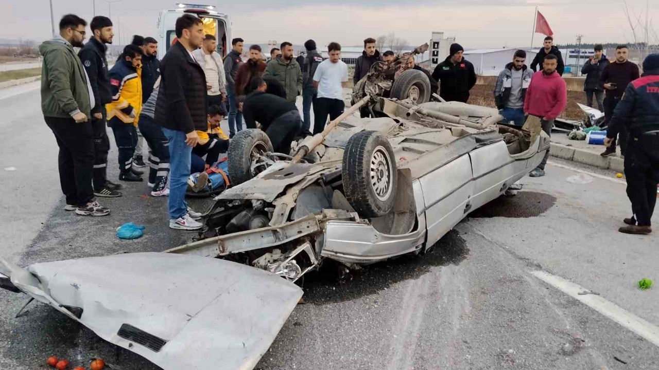 Çorum’da takla atan otomobilin sürücüsü hayatını kaybetti

