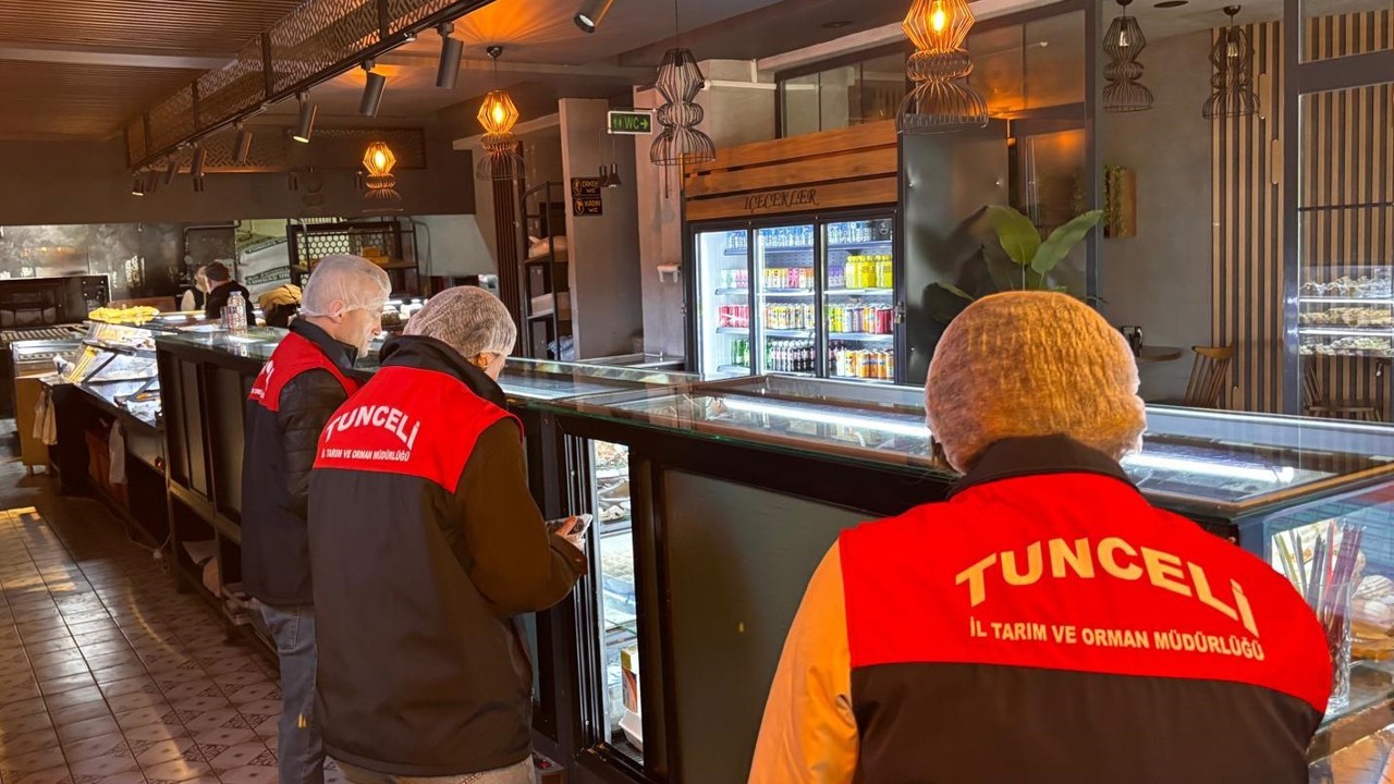 Bayram öncesi gıda alarmı: Tunceli’de denetimler sıklaştırıldı
