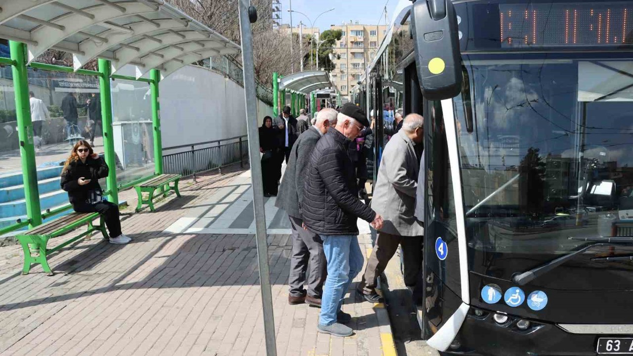 Şanlıurfa’da bayram boyunca toplu taşıma ücretsiz
