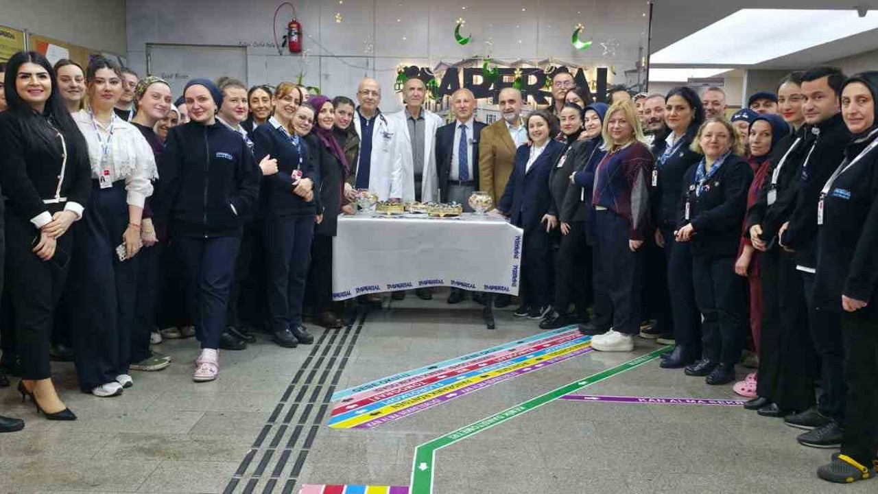 Özel İmperial Hastanesi’nde bayramlaşma
