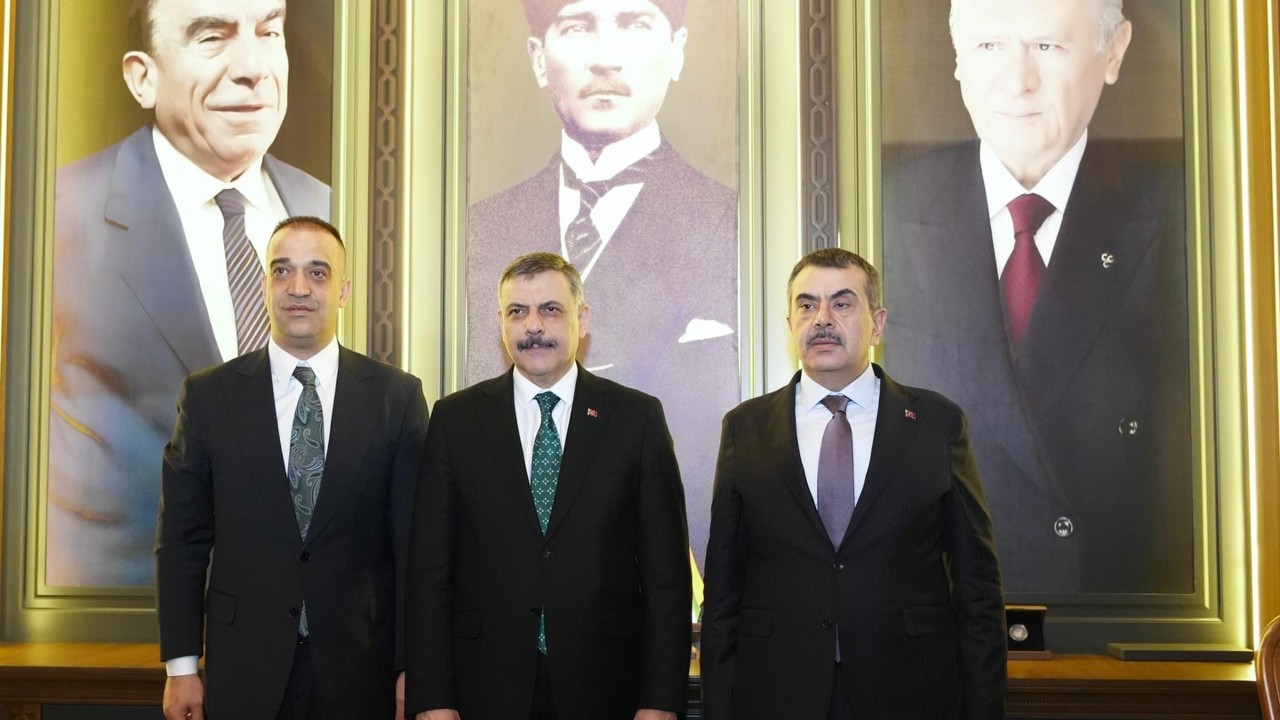 İçişleri Bakanı Çiftçi ve Milli Eğitim Bakanı Tekin’den MHP’ye ziyaret
