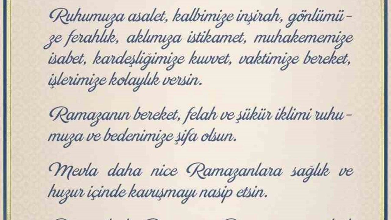 MİT Başkanı Kalın’ın Ramazan Bayramı mesajı
