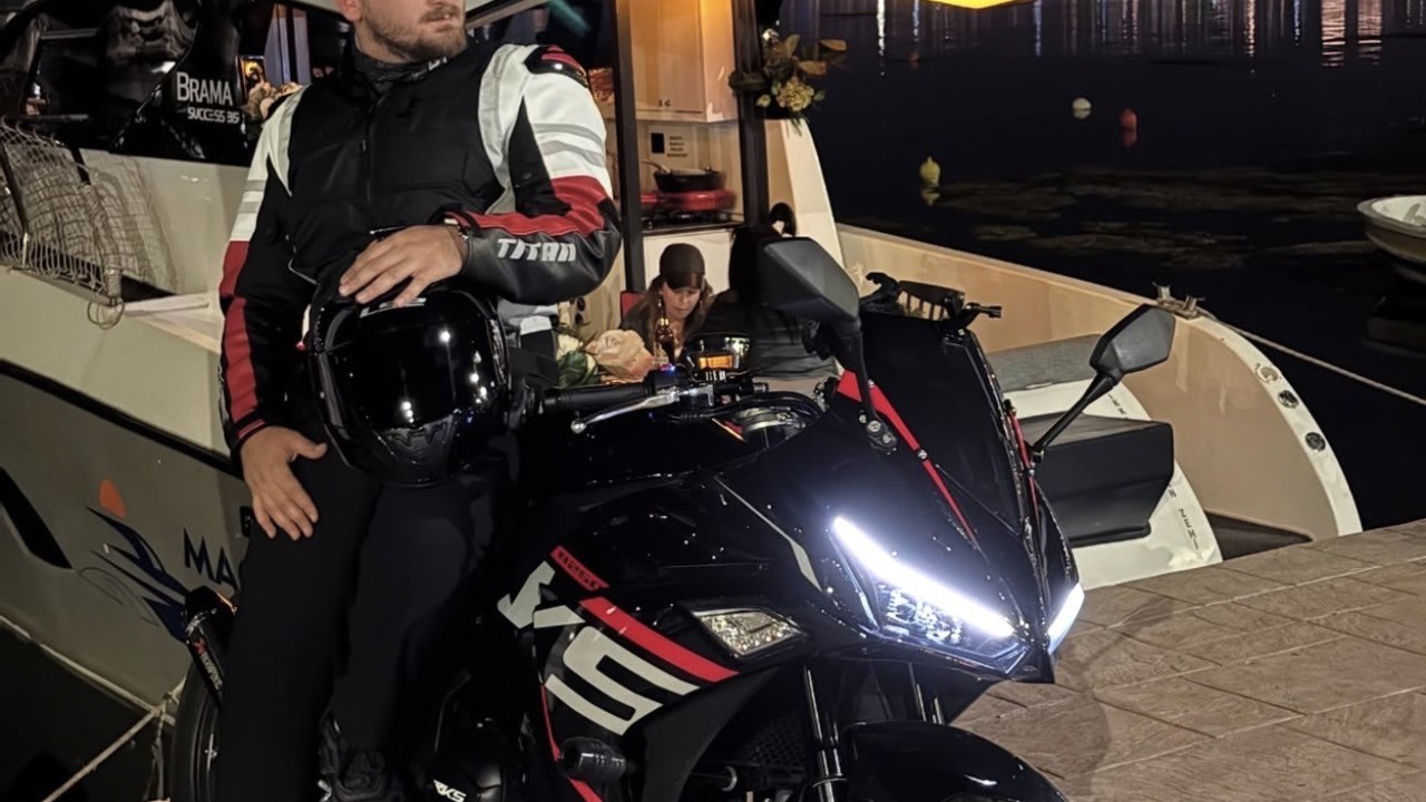 Motosiklet sürücüsü kazada hayatını kaybetti
