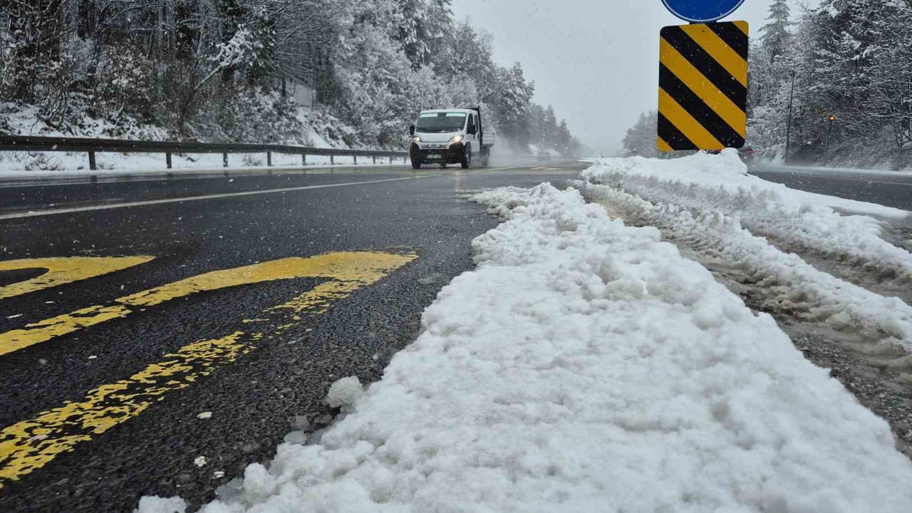 Sürücülere kar sürprizi
