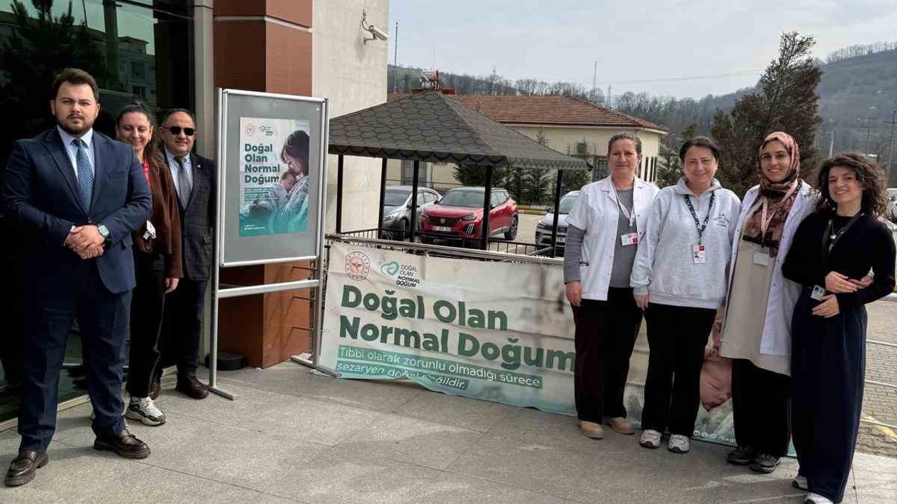 Normal doğum Gümüşova’da anlatıldı
