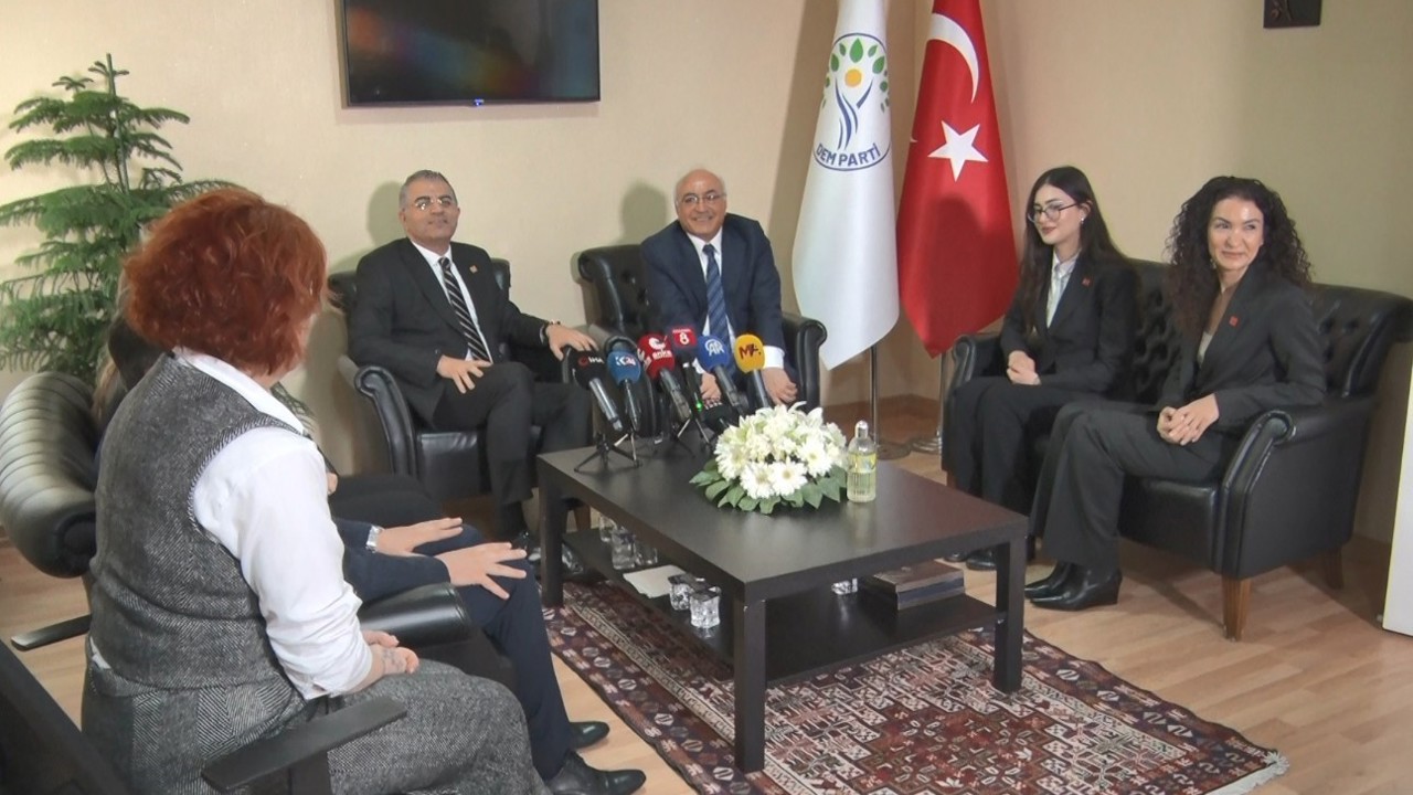 CHP’den DEM Partiye bayram ziyareti
