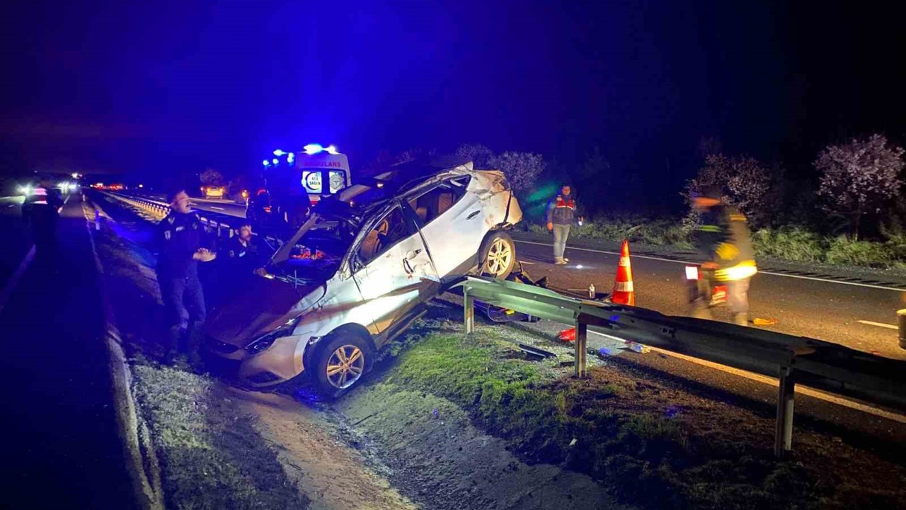 Ankara-Eskişehir Yolu üzerinde kaza: 2 ölü, 4 yaralı
