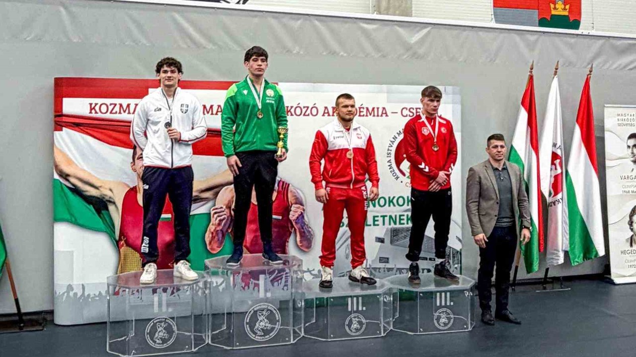 U20 Grekoromen Güreş Milli Takımı şampiyon oldu
