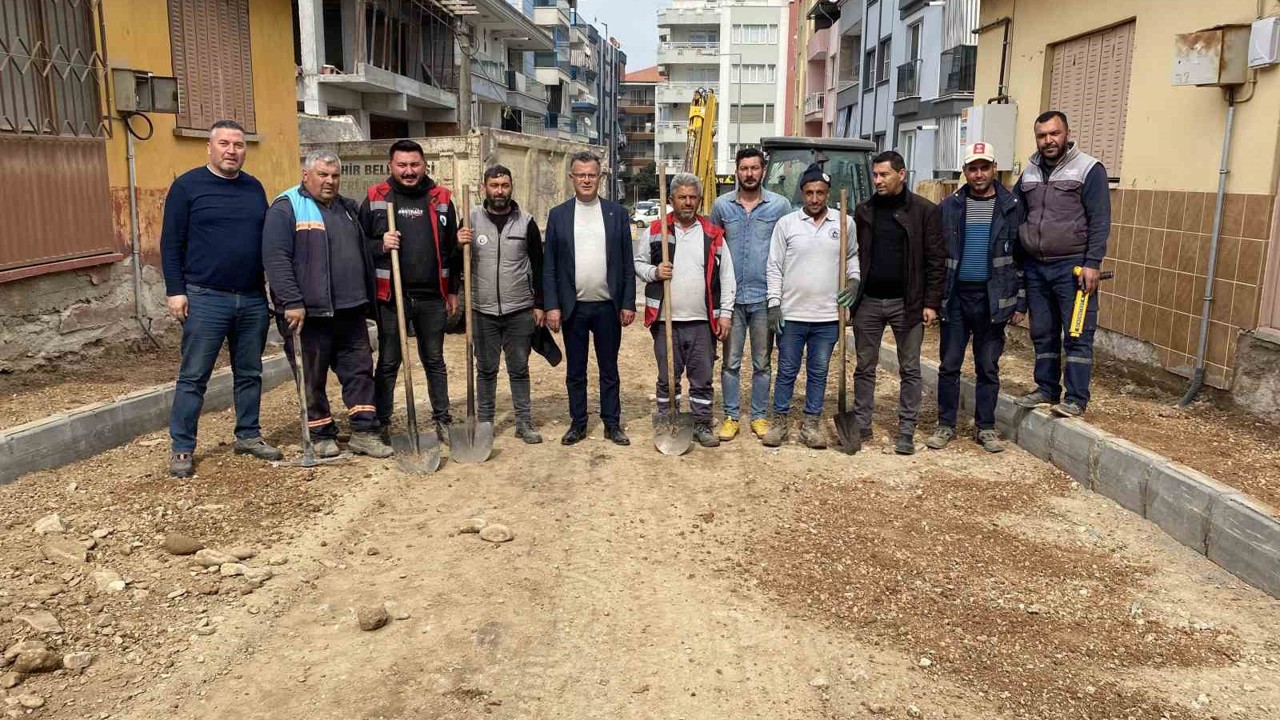 Alaşehir’de asfalt sezonu açıldı
