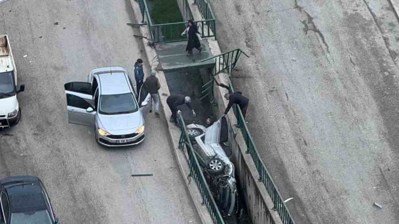 Alkollü ve ehliyetsiz sürücü ortalığı birbirine kattı
