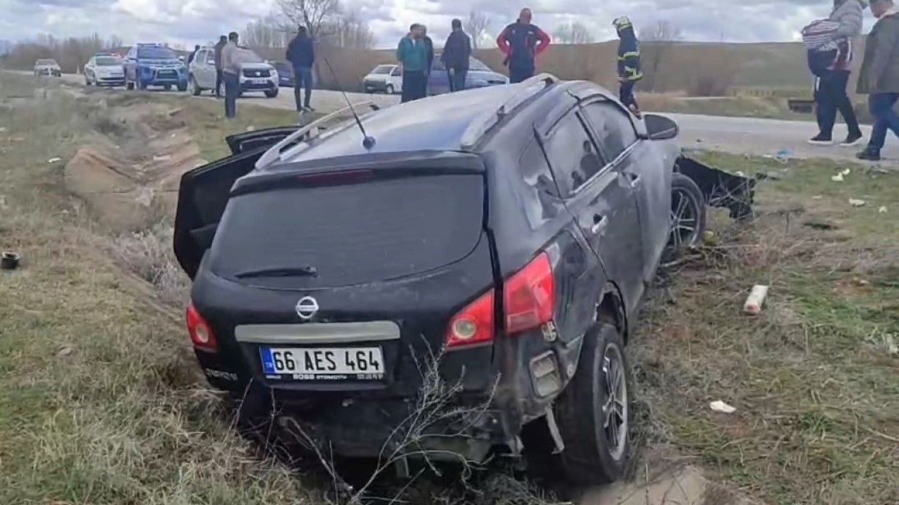 Yozgat’ta trafik kazası: 3 yaralı
