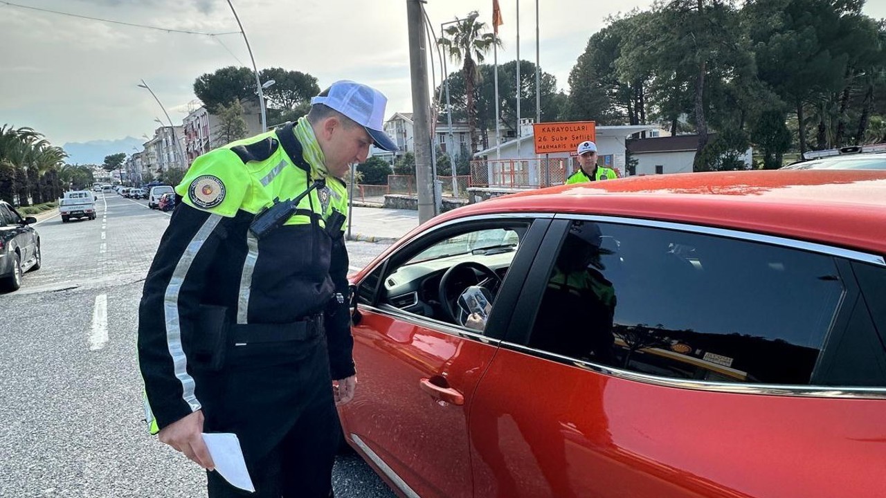 Marmaris’te trafik ihlali yapanlar cezadan kaçamadı
