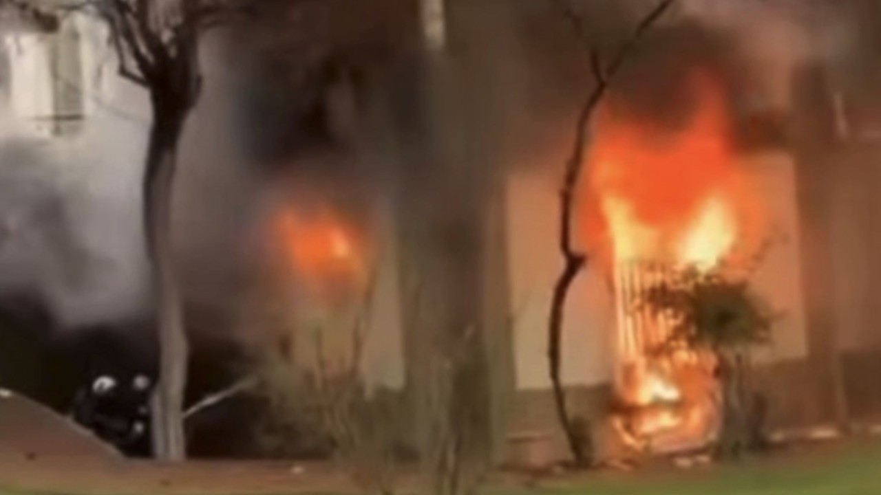 Gaziantep’te caminin bodrum katında korkutan yangın
