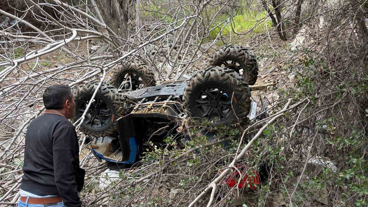 Balıkesir’de ATV kazası: 2 yaralı
