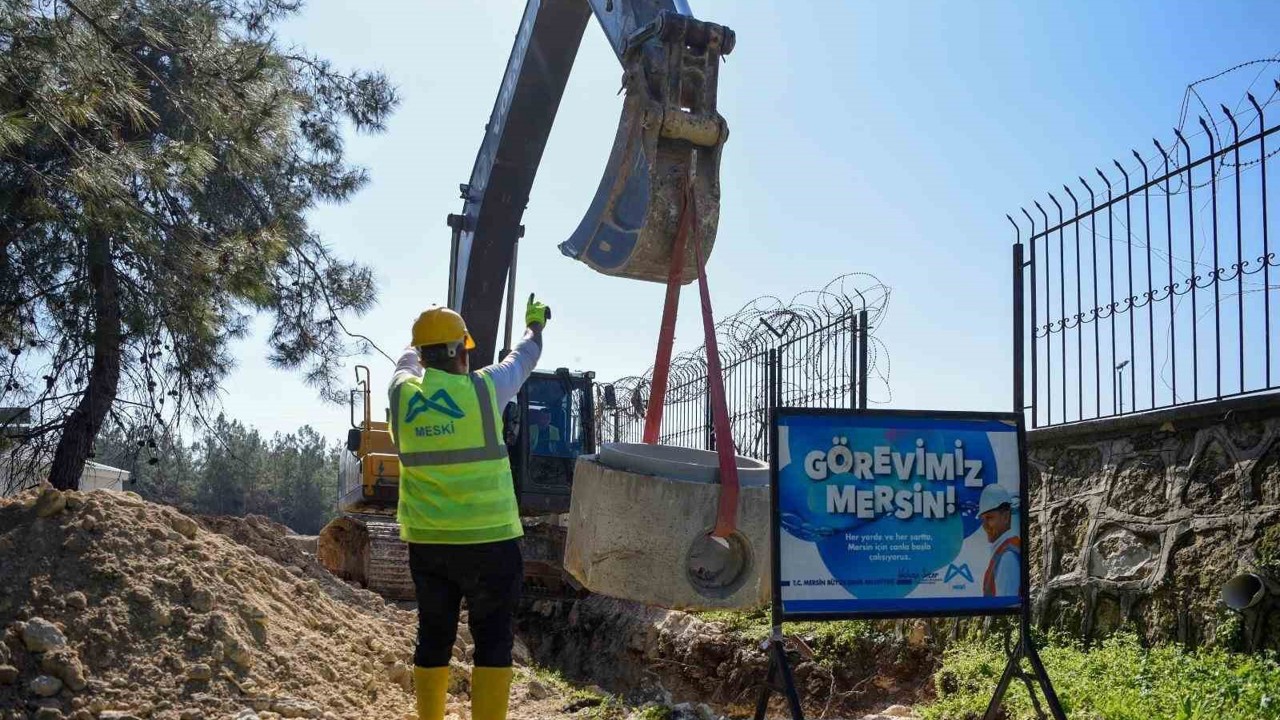 MESKİ’den Mezitli Devlet Hastanesi’ne güçlü altyapı yatırımı
