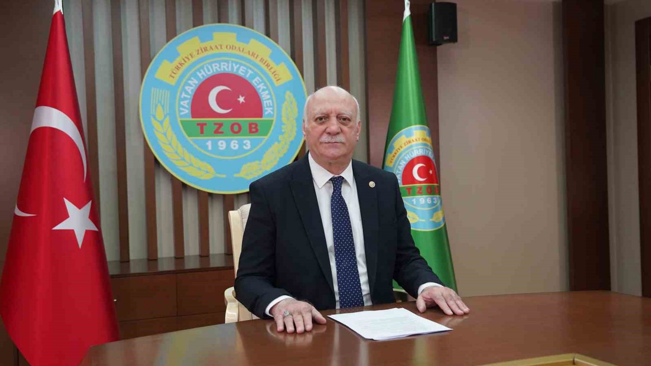 TZOB Genel Başkanı Bayraktar: "Tüm çiftçilerimizin 23 Mart Dünya Meteoroloji Günü’nü kutluyorum"
