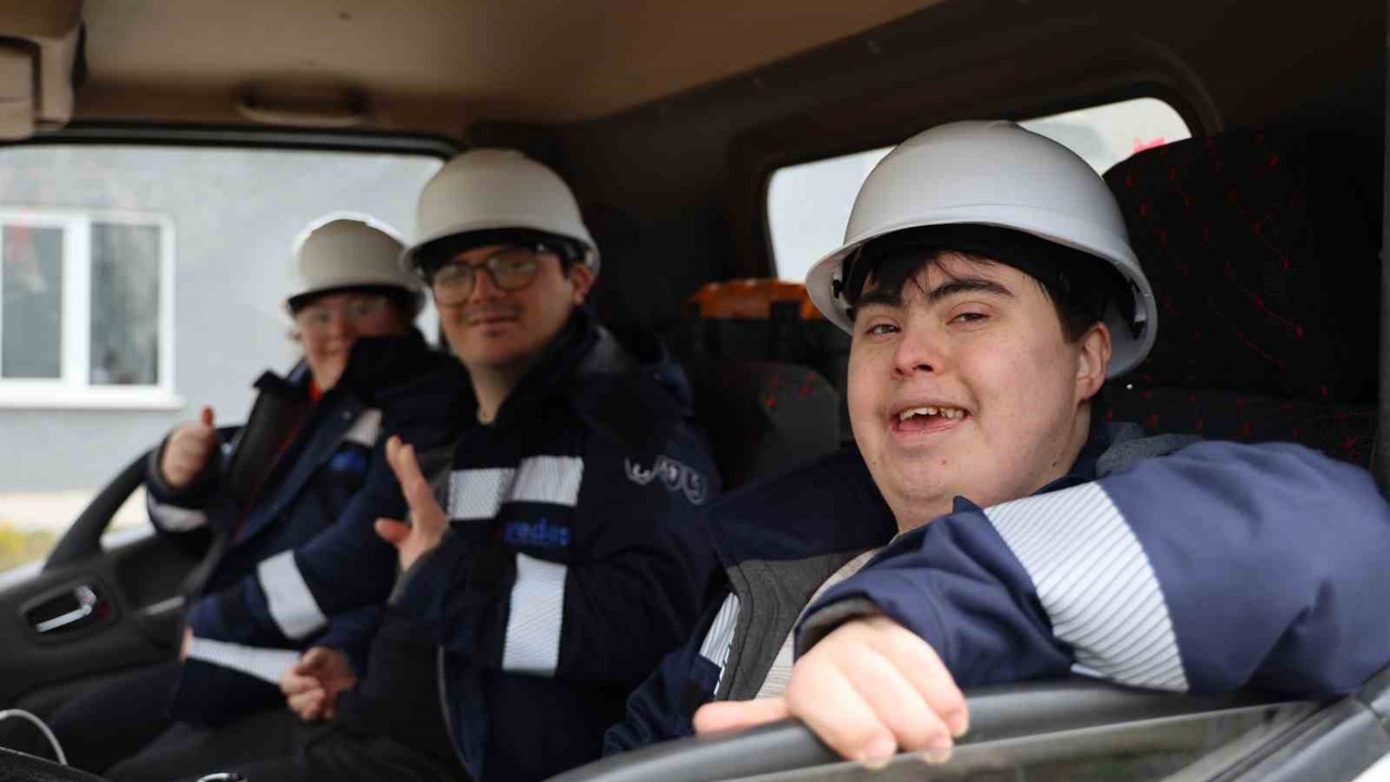 Down sendromlu çocuklara enerji sektörü tanıtıldı
