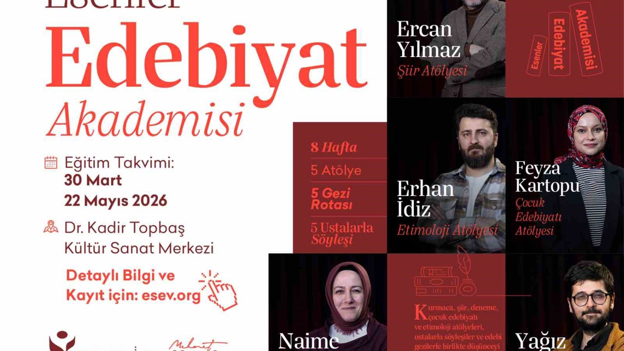 Edebiyatın yeni kalemleri Esenler’de yetişecek
