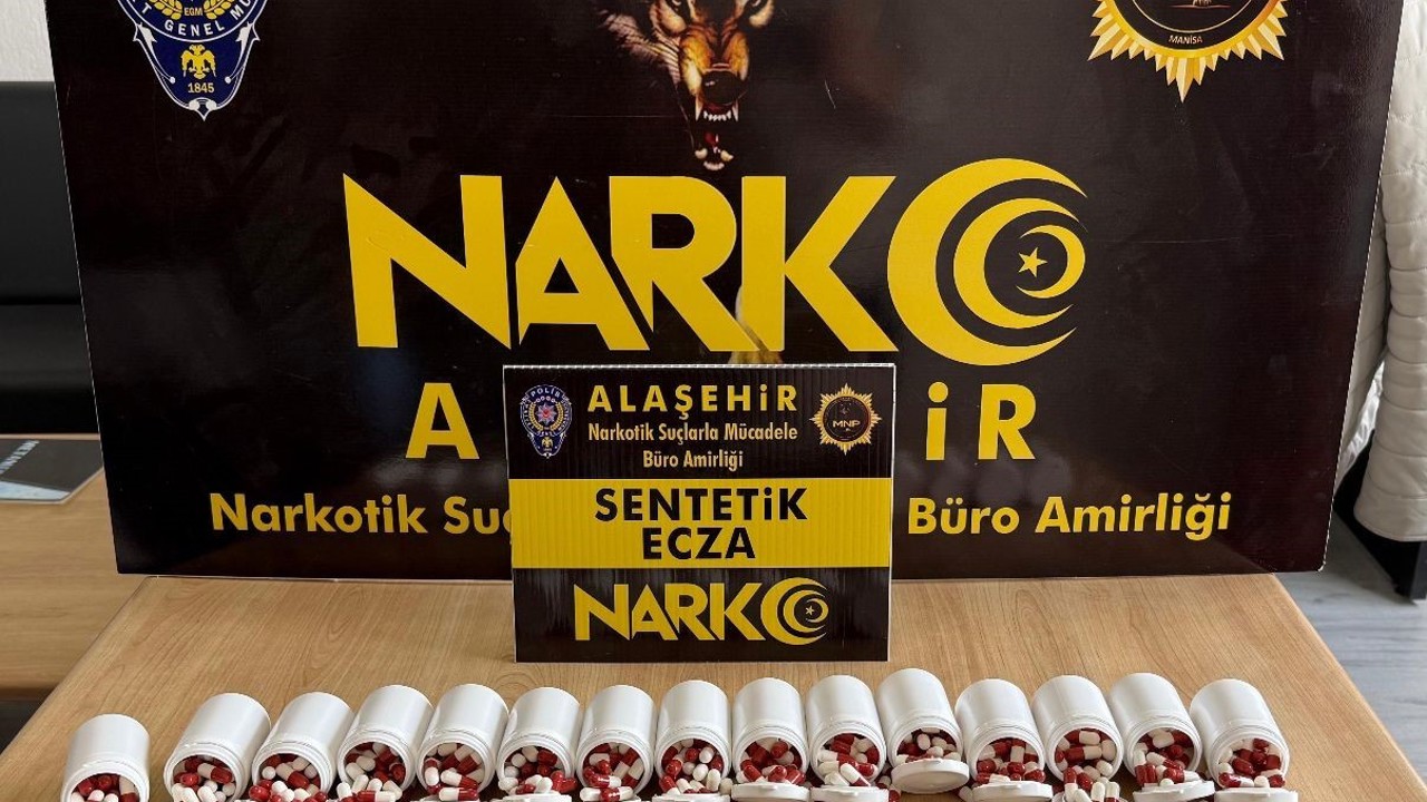 Manisa’da sentetik ecza operasyonu: 2 tutuklama
