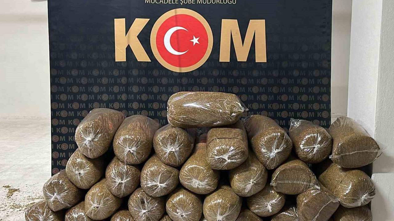 Kırşehir’de 200 kilo kaçak tütün ele geçirildi
