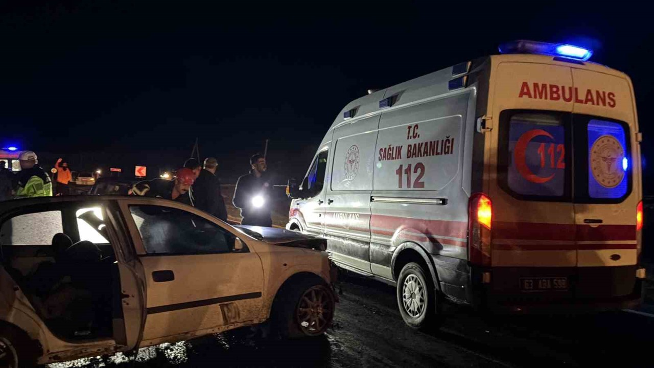 Şanlıurfa’da trafik kazası: 2’si ağır 5 yaralı
