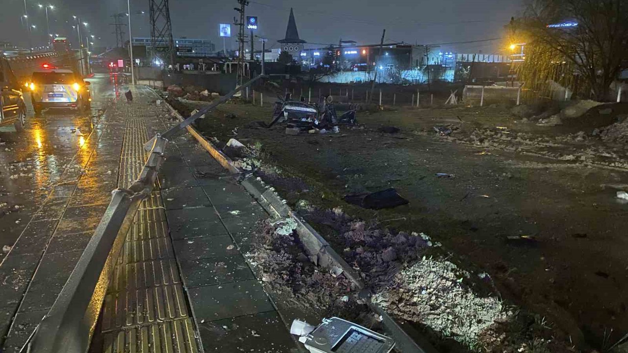 Kontrolden çıkan otomobil takla attı: 1 ölü
