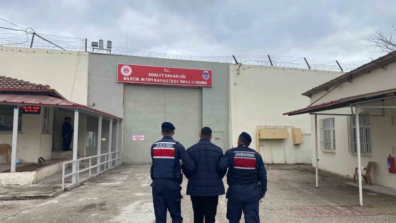 Bilecik’te 4 yıl hapis cezası bulunan şahıs yakalandı
