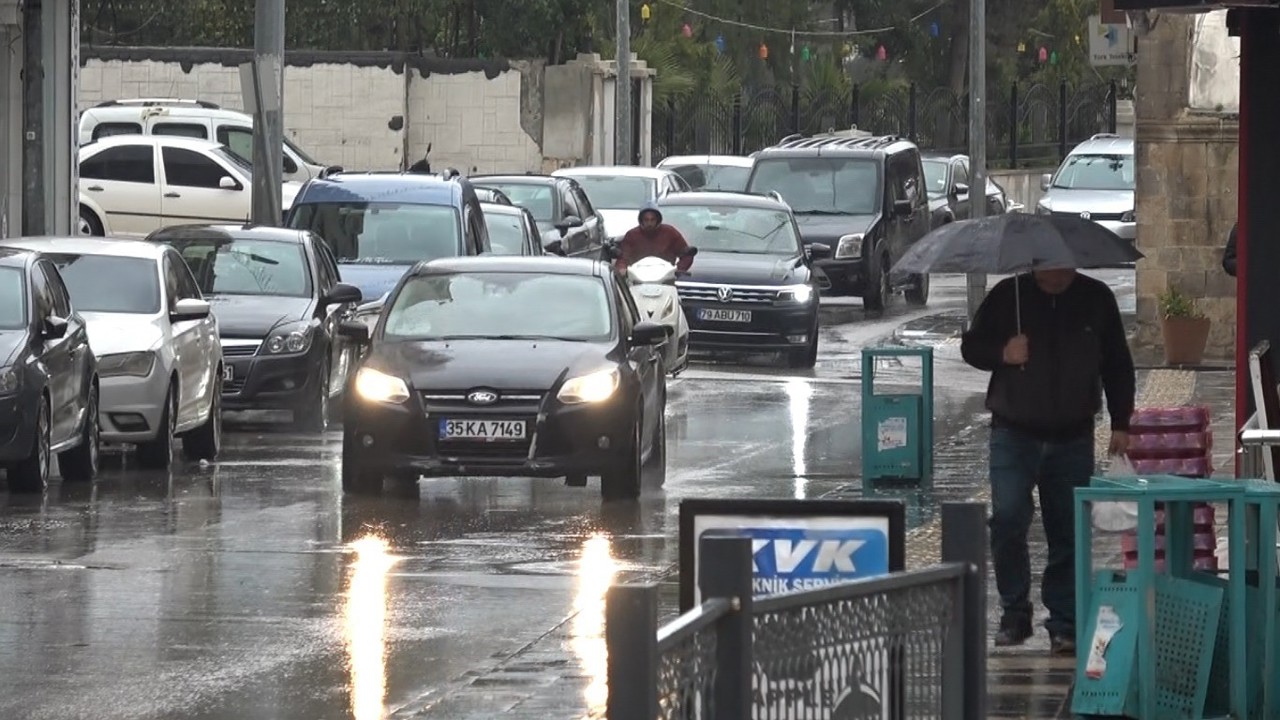 Kilis’te yağış etkili oluyor
