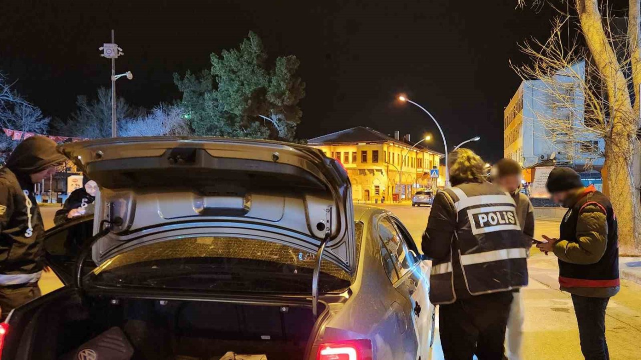 Karaman’da 108 araç trafikten men edildi
