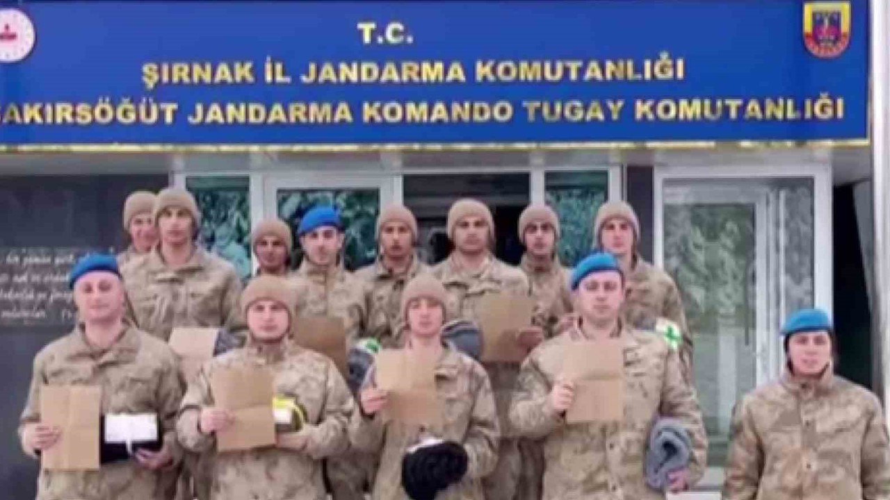 Minik yüreklerden Mehmetçiğe sıcak dokunuş
