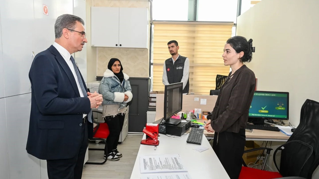 İl Göç İdaresi’nden Vali Baruş’a bilgilendirme
