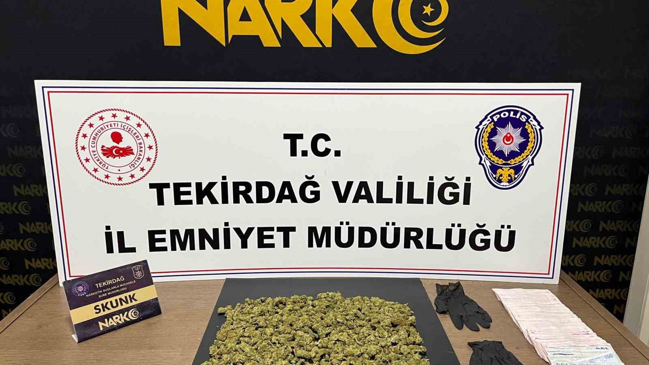 Tekirdağ’da uyuşturucu operasyonu: 10 kişi tutuklandı
