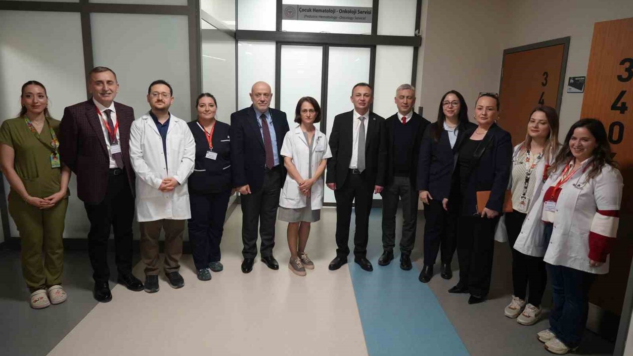 Samsun Şehir Hastanesi’nde Çocuk Hematoloji-Onkoloji Kliniği açıldı
