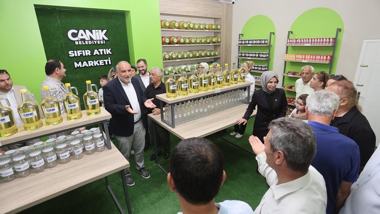 Canik Belediyesi’nden aile ekonomisine katkı: Atıklar kazanca dönüşüyor
