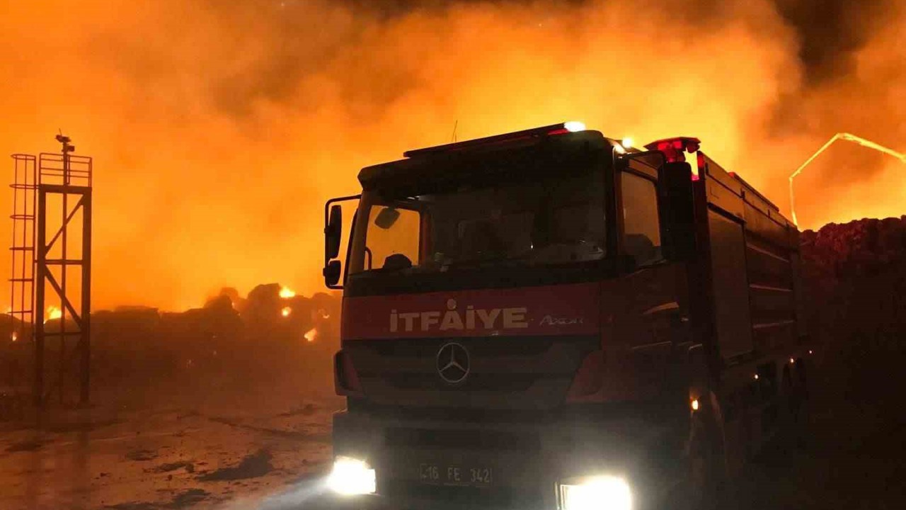 Bursa İtfaiyesi’nden 2 ayda 3 bin 493 olaya müdahale
