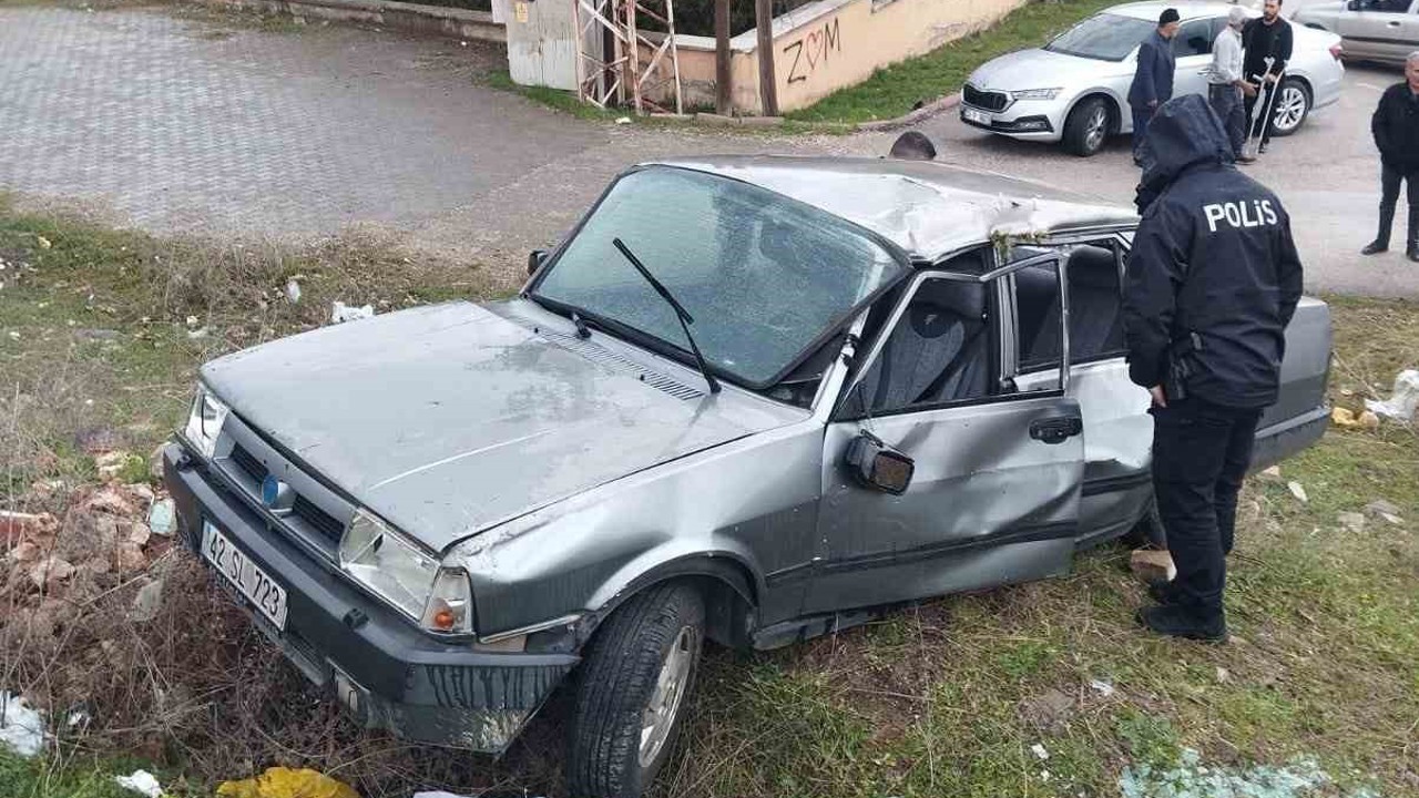 Elazığ’da trafik kazası: 1 yaralı
