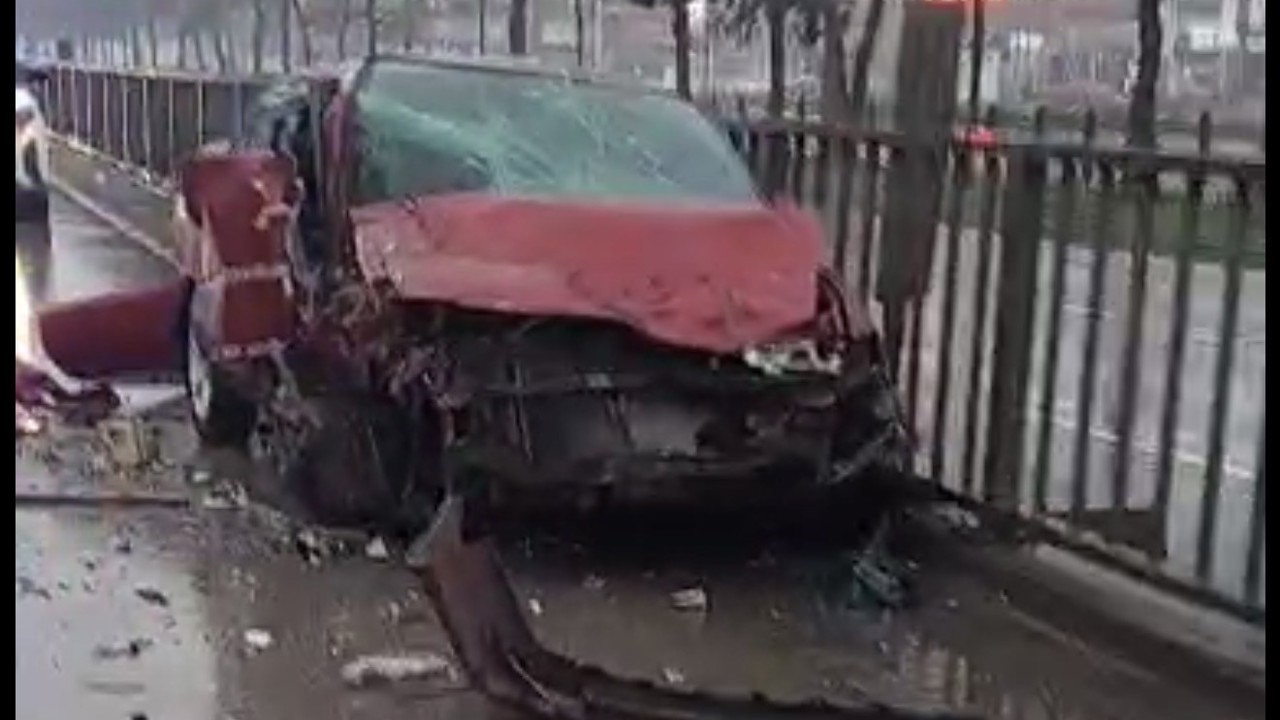 Samsun’da otomobil ile tır çarpıştı: 1 yaralı
