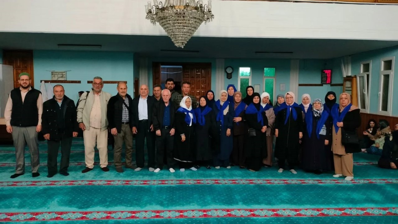 Söke’de umreciler dualarla uğurlandı
