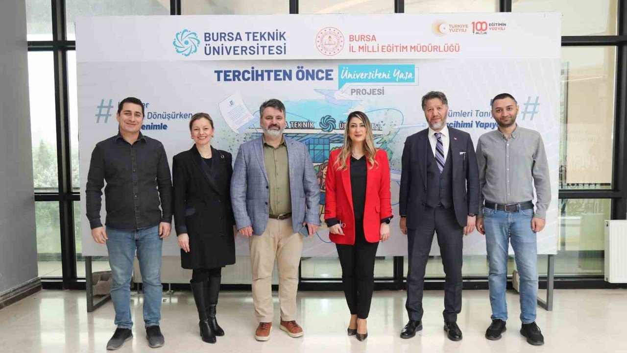 "Tercihten Önce Üniversiteni Yaşa" projesi özel lise öğrencilerini ağırlıyor
