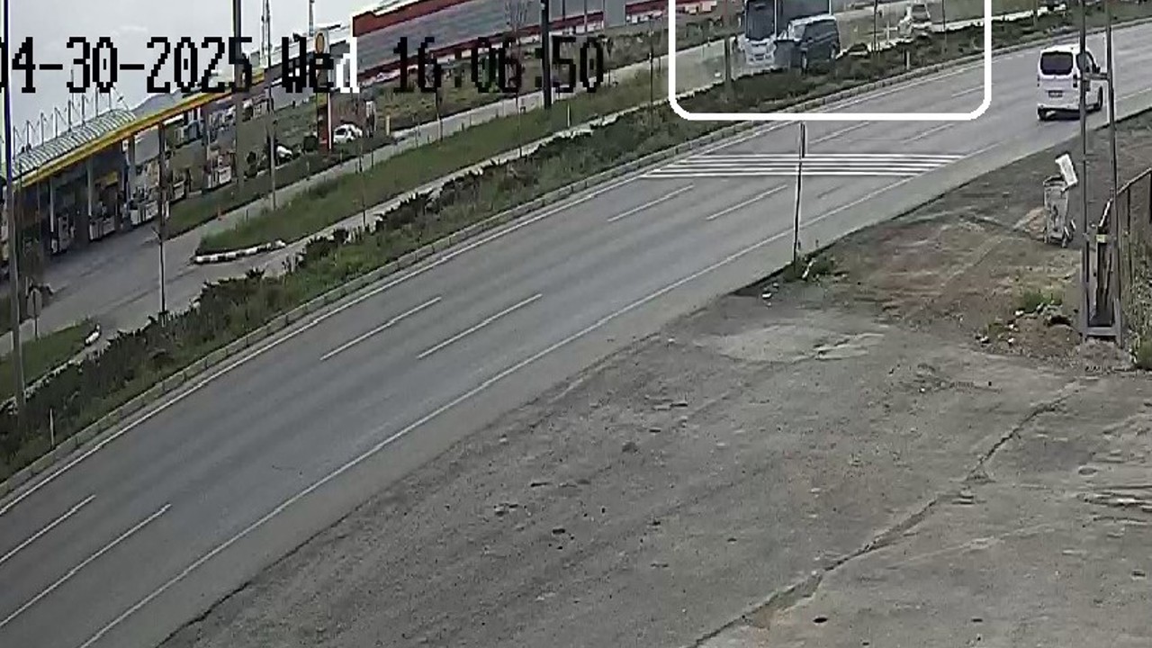 Kayseri’de 2 kişinin öldüğü kazanın görüntüleri ortaya çıktı
