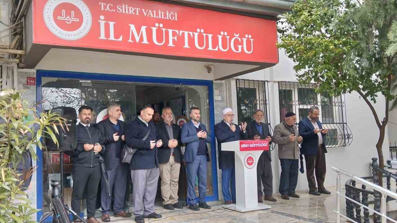 Siirt’te umreciler dualarla uğurlandı
