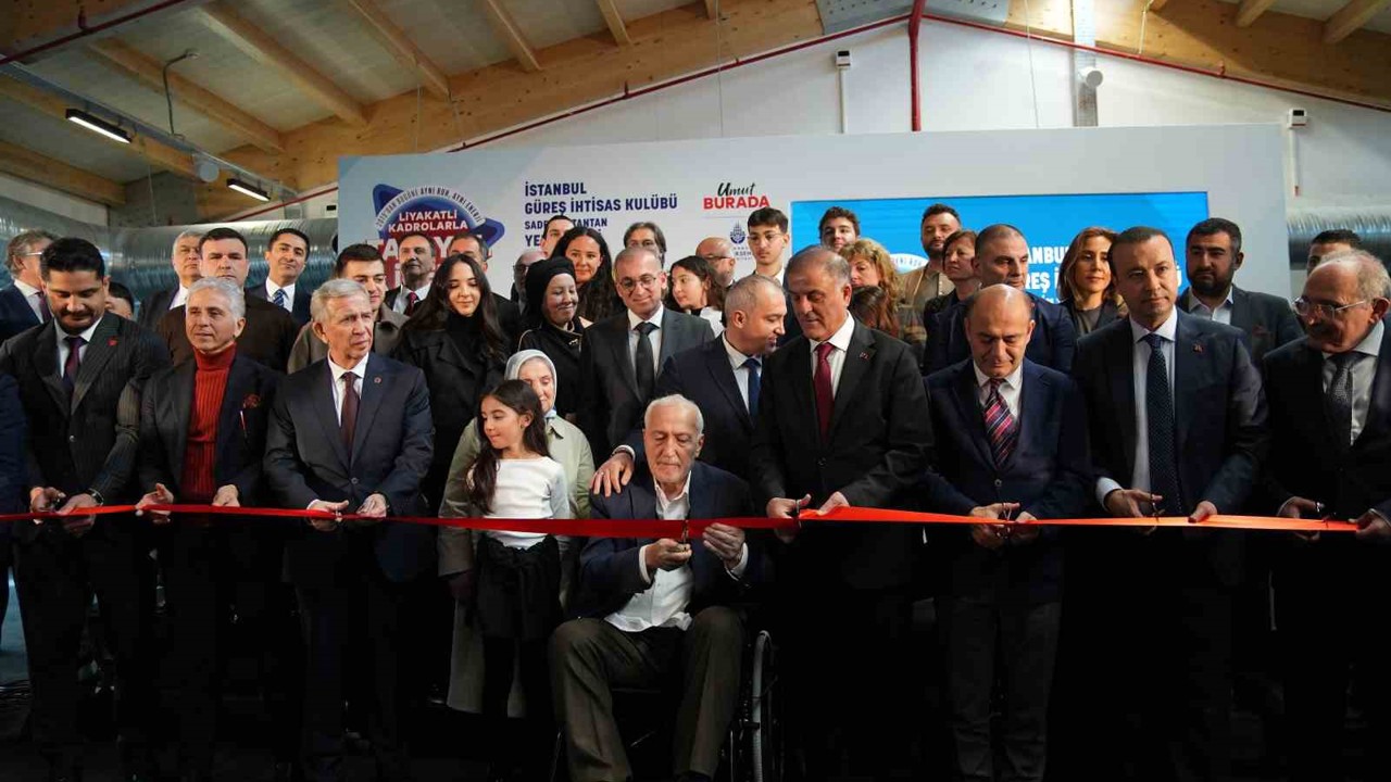 İstanbul Güreş İhtisas Kulübü Sadettin Tantan Yerleşkesi açıldı
