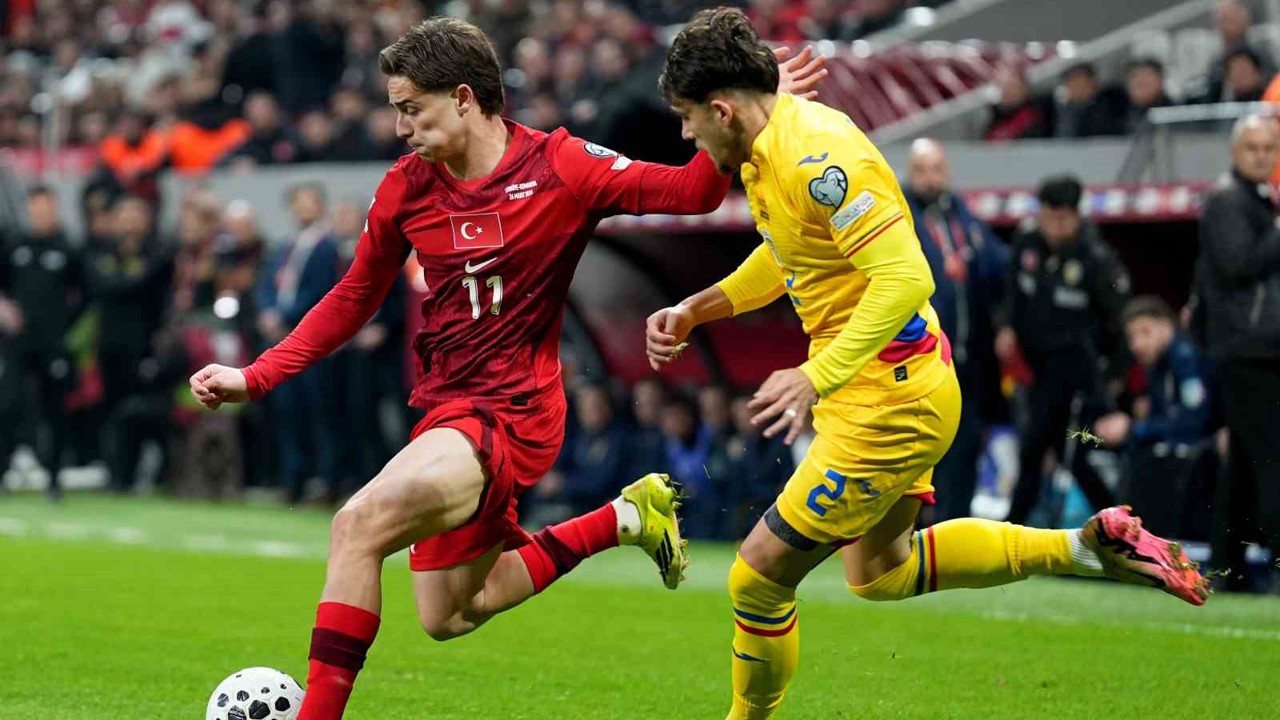 2026 FIFA Dünya Kupası play-off yarı final: Türkiye: 0 - Romanya: 0 (İlk yarı)
