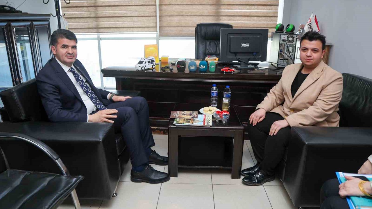 Vali Kalaylı’dan İHA’ya ziyaret
