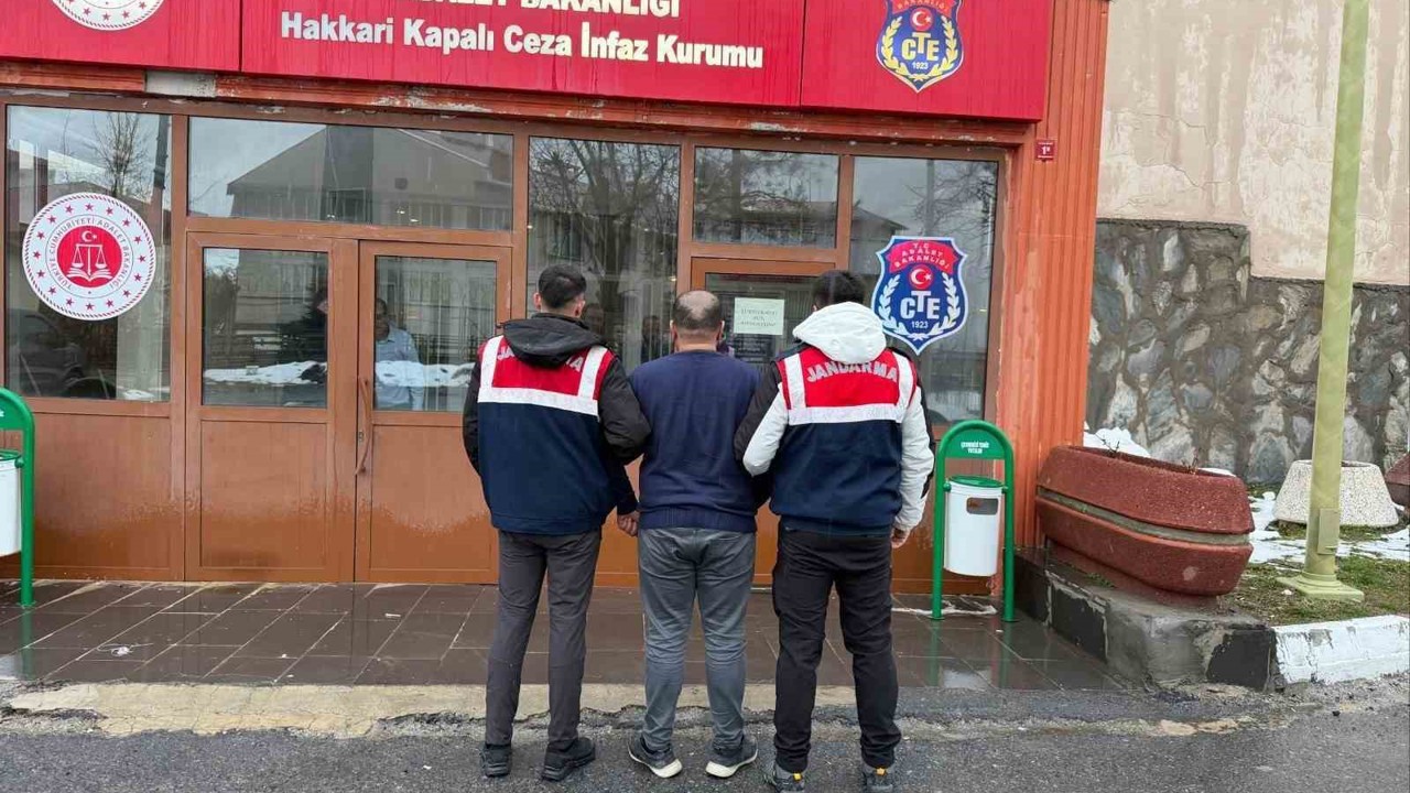 Hakkari’de 8 yıl hapis cezası bulunan şahıs yakalandı
