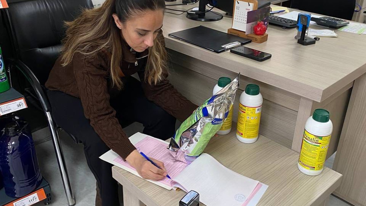 Menteşe’de bitki koruma ürünlerine sıkı denetim
