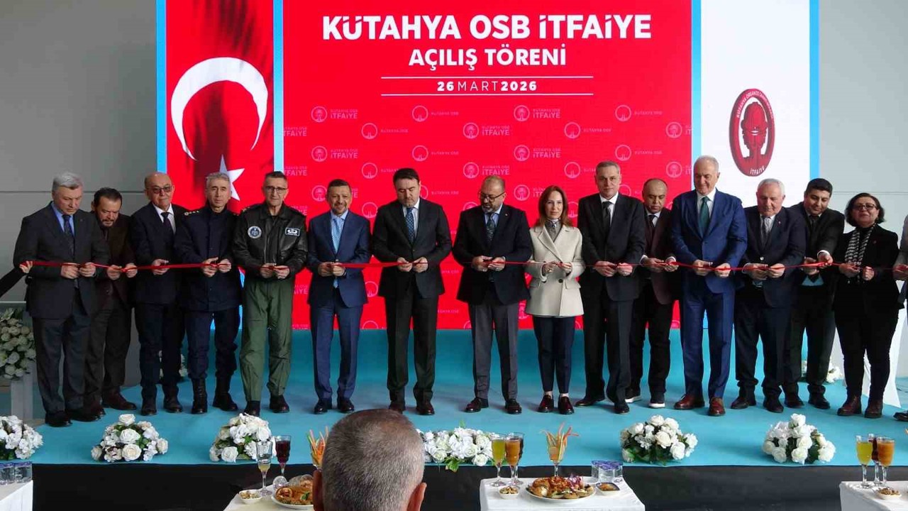 Kütahya OSB’de İtfaiye Teşkilatı hizmete sunuldu
