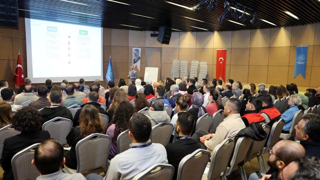 Personele ‘resmi yazışma kuralları ve elektronik belge yönetim sistemi’ eğitimi
