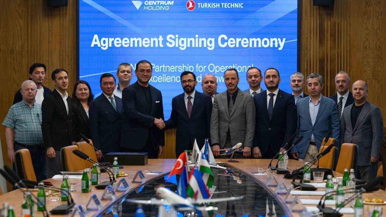 Türk Hava Yolları Teknik A.Ş. ile Centrum Air arasında komponent pool anlaşması imzalandı
