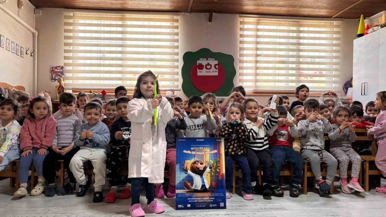 Yunusemreli miniklere ağız ve diş sağlığı semineri
